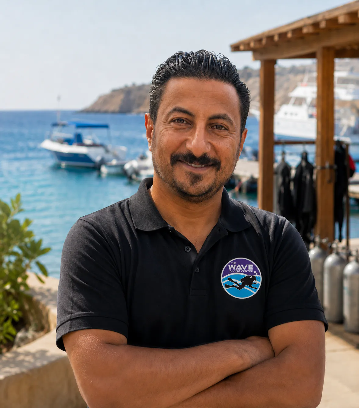 Essam Maisra, Instructors Manager at The Wave Diving Center